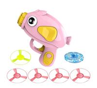 Générique Jouet de Rappel pour Chat | Amusante LED Lumineuse,Jouet Lanceur de Disque interactif pour Animaux domestiques - pour Chaton Intérieur Extérieur Chasse Entraînement Jeu Poursuite Suivi