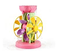Générique Jouet de Roue à Eau pour | Jeu de Piscine - Entonnoir de Sable, Jouet de Plage, pour garçons et Filles, d'âge préscolaire, Cour, Patio, Camping, garderie, Maison, Salle de Bain, Salle