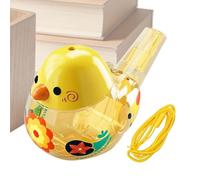 Générique Jouet de sifflet, Instrument d'appel d'oiseau Portable en Plein air, Fabricant de Sons activé par l'air, Ensemble de Jouets d'oiseau d'eau en Plastique coloré, Conception de fête sonor