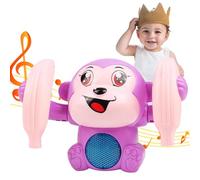 Générique Jouet de Singe électrique | Jouet Musical Tumbling, Singe Tumbling, Animale singes avec Un Design léger de 200 g pour Les, Plaisir interactif, Divertissement Musical et de Mouvement, ca