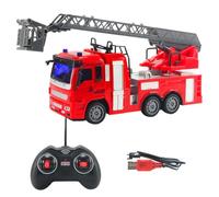 Générique Jouet de Voiture de Camion de Pompiers | Ensemble de modèles de véhicules de Camion de Pompier pour - de Jeu de camions avec des Surfaces Lisses pour la Maison, Le Parc, la Maternelle