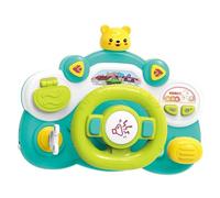 Générique Jouet de Volant pour -Volant de Simulation ABS, Ensemble de Jeu de Voiture éducatif avec Son léger, Pilote de Simulation Musicale | Garçons Filles Apprentissage Véhicule Rôle Anniversaire
