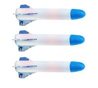 Générique Jouet d'extérieur Lance-roquettes - Fusée Clignotante à lumière LED | Jouet pour Qui Tire jusqu'à 100 Pieds, Cadeau d'extérieur Amusant pour Les garçons et Les Filles âgés de 3 Ans et Plus