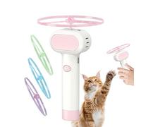 Générique Jouet Disque Volant,Disque de Jeu Rechargeable à Lancer Rotatif | de Rapport et de Poursuite pour Chat | pour Dressage, Course et Chasse, adapté aux Chiens, à Utiliser en intérieur comme en