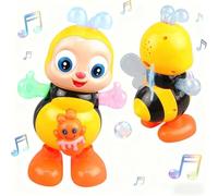 Générique Jouet Éducatif Chiquitita Plim 2026 - Petite Abeille Dansante Interactive avec Musique et Lumières LED pour Le Développement Précoce, pour Tout-Petits et Anniversaires (1PCS)