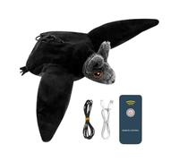 Générique Jouet électrique pour Chat - d'exercice pour Chat d'halloween, Chauve-Souris à Battement activée par Le Toucher avec à, avec miaulements animés et à | Battre des Ailes