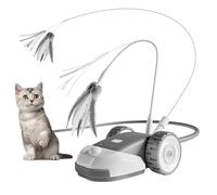 Générique Jouet Électrique pour Chat | Voiture Mobile avec | Jouet Intelligent Rechargeable pour Chat Jeux Interactifs | pour Enrichissement des Chatons Exercice Jeu Stimulation Mentale Physique