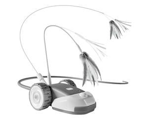 Générique Jouet Électrique pour Chat,Voiture Mobile avec | Jouet Intelligent Rechargeable pour Chat Jeux Interactifs - pour Chaton Jeu Intérieur Exercice Enrichissement Accessoires Animaux