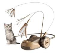 Générique Jouet Électrique pour Chat | Voiture Mobile avec,Stimulant Électronique Automatique pour Chat | pour Enrichissement des Chatons Exercice Jeu Stimulation Mentale Physique