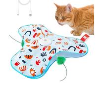 Générique Jouet Électrique pour Chats,Jouets à Leurres Cachés en Mouvement - Jouets Mobiles Chats,pour la Maison Le Salon la Cuisine l'Entrée l'Appartement Le Coin l'espace de Jeu la Zone de