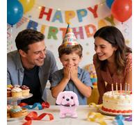 Générique Jouet Électronique Chien - Réaliste et Interactif,Jouet Enfant Chien Électrique Qui Remue la Queue - pour d'âge Préscolaire, Adolescents, Garçons, Filles, Salon, Chambre, Dortoir et