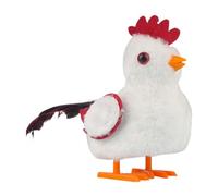 Générique Jouet Électronique De Poulet Qui Marche - Peluche De Coq Gazouillant, Jouet Sensoriel Éducatif Interactif pour, Cadeau De Vacances d'anniversaire | Animal en Peluche en Mouvement avec Eff