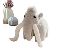 Générique Jouet Éléphant en Peluche - Tissu Doux Réaliste Au Design Apaisant, Confortable, Compagnon Décoratif, Jouet en Peluche Doux | Figurine De Chevet Calme pour Anniversaire, Saint-Valentin,