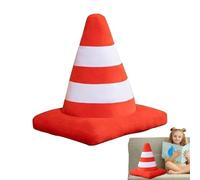 Générique Jouet en Amusant - De Roue De Simulation, Coussin De Cône De Circulation Doux, Oreiller en en Forme De Pneu De Voiture, Décorative, Décoration en Comique | Cous
