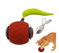 Générique Jouet en Balle pour Chat,Balle À Queue Intelligente Roulante Et Mobile | Jouets Interactifs pour Chats - pour Jeu Chasse Exercise Interieur Et Lutte Contre L'Ennui des