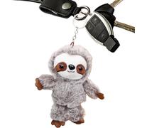 Générique Jouet en De Poupée Paresseux - Figure Animale Câblée Miniature, Pendentif Portable Moelleux Doux | Animaux en À Charme De Sac Mignon pour La Décoration De Sac À Dos, Accessoire Clé, Am