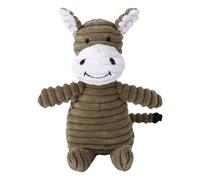 Générique Jouet en grinçant - âne de 35,6 cm à mâcher, Interactive en, Compagnon de Jeu Doux et câlin | Fournitures pour Animaux de Compagnie, pour mâcher agressif, Petits et MOY