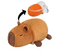 Générique Jouet en Peluche Animale | Apaisant Et Câlin - Capybara en Peluche,pour Canapé Lit Divan Bureau Siège De Voiture Maison Dortoir Garçons Filles Amis Adolescents