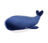 Générique Jouet en Peluche Baleine - Animal en Peluche Baleine Bleue de 45 cm, Oreiller câlin en Coton Extensible Doux, de Dessin animé de la Vie Marine respectueuse de la Peau pour Les ami