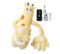 Générique Jouet en Peluche Bébé, Dispositif De Frappe pour Sommeil Bébé Peluche Tapoteuse avec Télécommande, 3 Modes Réglables pour Calmer Le Bébés, Sieste Allaitement Voyage Nouveaux Parents