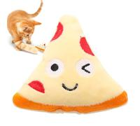 Générique Jouet en Peluche Cat Pizza Party | créatifs pour Chats d'intérieur, à Chat | d'intérieur pour Chats, Jouet à mâcher pour la consommation d'énergie, mâcheurs