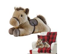 Générique Jouet en Peluche De Cheval en Peluche - Décor De d'oreiller Réaliste | Cheval en Pelhe De 11,81 Pouces - pour, Adultes, Adolescents, Maison, Salon, Bureau, Chambre À Coucher, Table, B