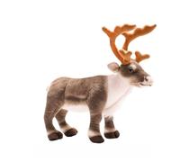 Générique Jouet en peluche de renne - d'animal de Noël en peluche douce, compagnon ďe vacances, figurine én tissu rempli đe coton, détails du visage brodés | Cadeau d́e pépinière festif pour la célé
