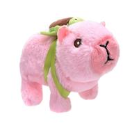 Générique Jouet en Peluche électrique Capybara - Animal en Peluche Qui Marche, Sac à Dos de Tortue, Doux et interactif, Musicale Mignonne, Jouet de Divertissement pour | pour garçons Filles âgés
