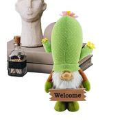 Générique Jouet en Peluche GNOME - Ornement Nain de Cactus, Gnomes Douce, Jouet Festif, Figurine Tomte sur Le thème | Décoration Maison Faite à la Main pour Table d'étagère Festival