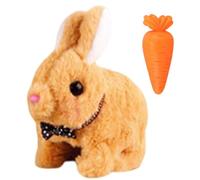 Générique Jouet en Peluche interactif, Lapin Mignon en Peluche 16,5 x 13 x 16,5 cm avec Oreilles Qui bougent, Lapin électronique avec Oreilles Mobiles pour, Filles, garçons et Tout-Petits