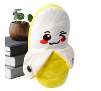 Générique Jouet en Peluche Musical Interactif - Banane en Peluche Activée Au Toucher avec Effets Sonores, Compagnon EnPeluche Musical Doux pour | Jouet Électronique pour Lits De Berceau,