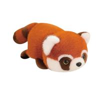 Générique Jouet en Peluche Panda | Animal en Peluce D E Pandaa Rouge | E N Peluchhe E Raton Laveur De Dessins Dessinés Doux, Coussin Câlin E Peluchee pour Les Cadeau d'anniversaire, Déco
