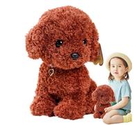 Générique Jouet en Peluche pour Chiot - 18 X 20 X 25 Cm, Douce pour Chien, Animal Câlin Moelleux, Copain De Sommeil Confortable | Jouet Chien en Peluche Mignon pour Décoration De Chambre D' Et Cad