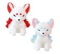 Générique Jouet en Peluche Renard À Neuf Queues, 38 X 30 X 20 Cm, avec Un Design Multifonctionnel, Animal en De Renard, Jouet Peluche, Design Mignon Apparence, pour Filles Et Garçons, Cadeau De No