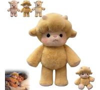 Générique Jouet en Peluche Sanglier, 45 Cm Peluche Veau Courant Douce Et Mignonne, Adorable Poupéess Mouton, pour Hommes, Femmes, Enfant Et Adolescents
