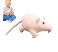 Générique Jouet en Peluche Souris, Jouet Souris Farce | en Peluche De Souris en Peluche Douce Et Réaliste - Prank Fake Party Supplies Petit pour Chat pour Le Poisson D'avril