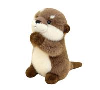 Générique Jouet en pelucheLoutre Mignon - d'animal en pelucheDouce, Jouet d'oreiller | Coussin en pelucheConfortable Et Adorable, Coussin Animal Moelleux, Cadeau pour, Adultes, Petite Am