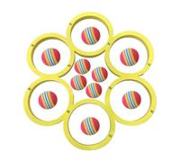 Générique Jouet Flottant de Lancer pour Piscine | Jeu D'Adresse Aquatique avec Accessoires Légers | Ensemble de Jeu Léger pour Anniversaire et Fête des Accessoires Natation