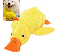 Générique Jouet for Chien Cutymet Canard Calmant, Jouet à Mâcher Apaisant De Qualité Supérieure for Chiots D'intérieur, Jouet Interactif à Froisser avec Son De Coin-Coin, Coussin for Occuper(Duck,L)
