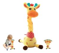 Générique Jouet Girafe dansante, Jouet interactif pour bébé avec contrôle du Volume, Jouet éducatif Girafe Qui Danse, Chante, Parle, enregistre et répète (1pcs)