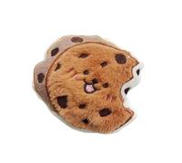 Générique Jouet grinçant en Peluche pour Chien, Facile à Transporter, pour Aventure en Plein air, Biscuit en Peluche pour Divertissement en intérieur, Ennui interactif