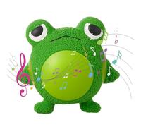 Générique Jouet grinçant pour Chien,Jouets grinçants pour Chien | Jouet Qui couine la Langue | Petit couineur sensoriel à Presser, Jouet à en Forme de Poire Jaune et de Grenouille pour Grandes Races