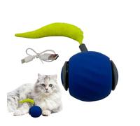 Générique Jouet Interactif Balle pour Chat,Balle À Queue Intelligente Roulante Et Mobile - Lichaamsparfum - pour Jeu Chasse Exercise Interieur Et Lutte Contre L'Ennui des
