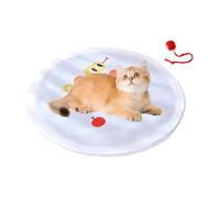 Générique Jouet Interactif Balle pour Chat | Boule Automatique Mobile avec Pochette de Rangement - Jeu de Chasse Stimulant pour Éveil et Anti-Ennui des Chaton