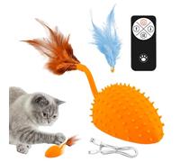 Générique Jouet Interactif pour Chat à Télécommande - Compagnon Rechargeable avec Son,Figurine Télécommandée pour Chat d'Intérieur,pour Le Salon, Le Balcon, Le Jardin, l'Arrière-Cour et la