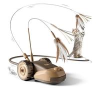 Générique Jouet Interactif pour Chat,Activé par Toucher avec Canne,Jouet Intelligent Rechargeable pour Chat Jeux Interactifs | pour Chaton Jeu Intérieur Exercice Enrichissement Accessoires Animaux