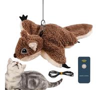 Générique Jouet Interactif pour Chat | Souris Télécommandée Volante,Activation Tactile Anti-Ennui Chaton - pour Stimulation Mentale Et Anti-Ennui pour Animaux De Compagnie en