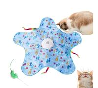 Générique Jouet interactif pour Chat, Trois Vitesses réglables, Rechargeable par USB, Convient à Tous Les Chats (A)