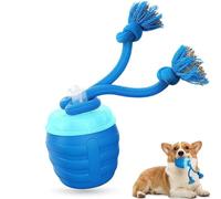 Générique Jouet Interactif pour Chien, 2026 Nouveau Balle Interactive pour Chiens avec Bluetooth Musique, Jouet Chien Indestructible avec 3 Modes, Boule Automatique Balle Qui Bouge Toute Seule (Bleu)