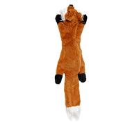 Générique Jouet Interactif pour Chien, Peluche Bruissante pour Animaux de Compagnie, sans Rembourrage, Convient Aux Chiens et Aux Chats, Renard